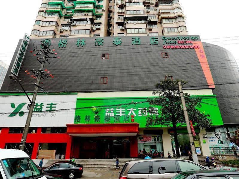 Greentree Inn Shanghai Huangxing Park Subway Station Express Hotel Eksteriør bilde